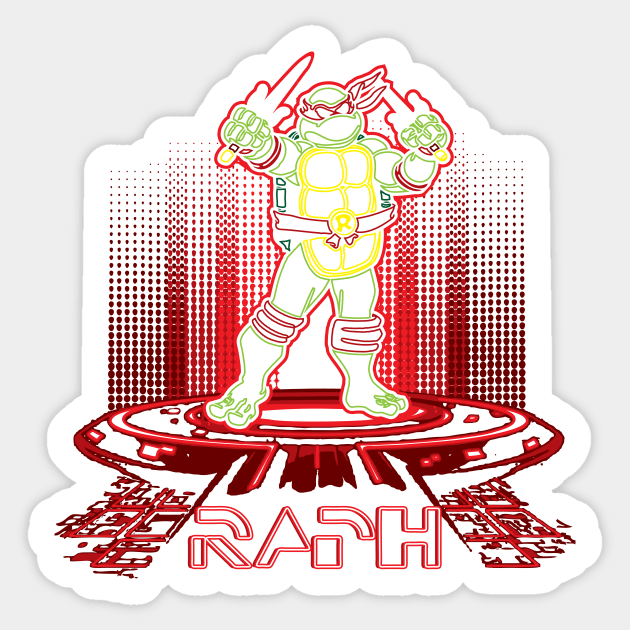 Raph Sticker by Daletheskater